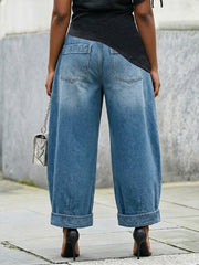 Stylish, Casual, Loose-fit Jeans