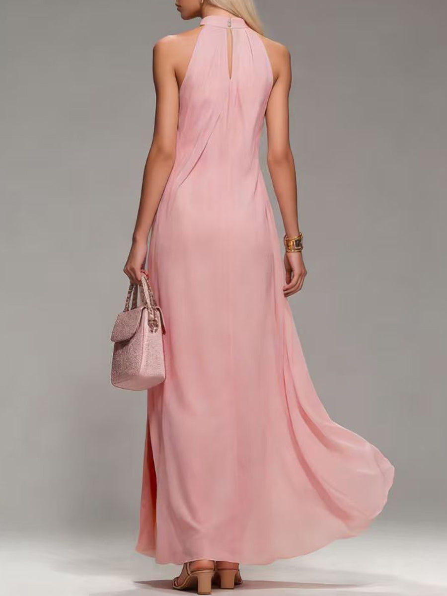 Women's Halter-neck Backless Dress