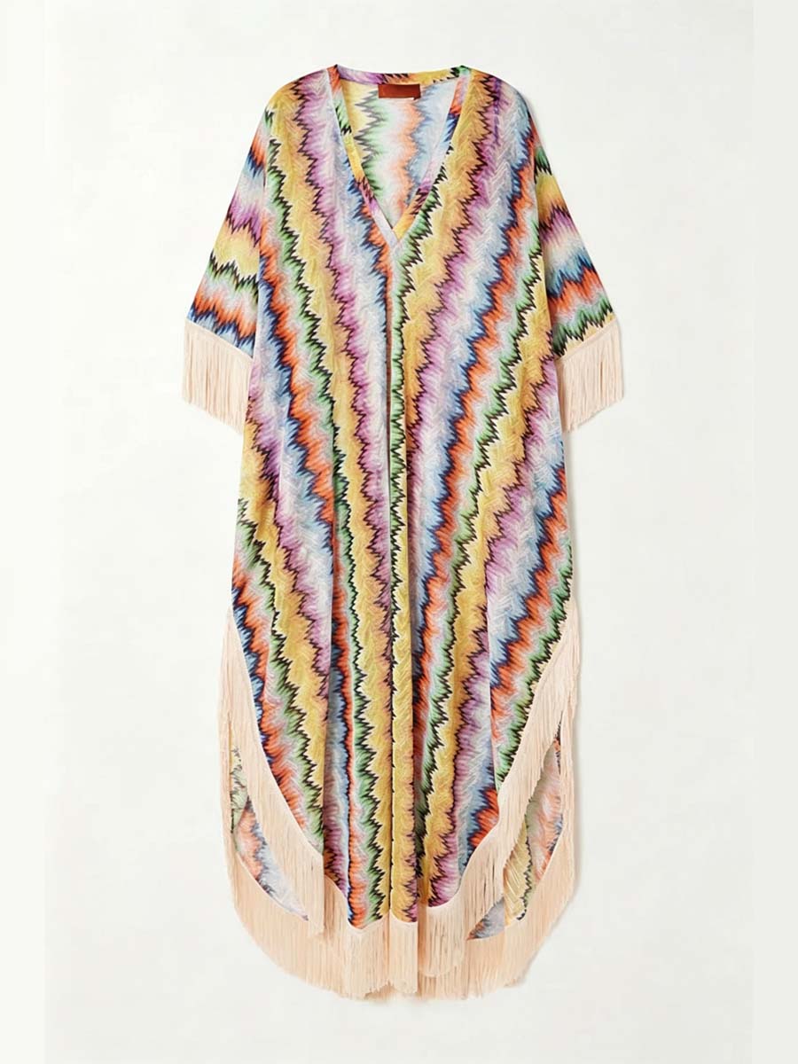 Women's Fashion Art Casual Stylish Tassel Dress