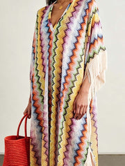 Women's Fashion Art Casual Stylish Tassel Dress